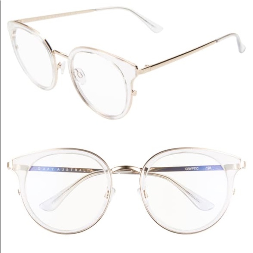 EUC QUAY AUSTRALIA Cryptic Blue Light Glasses